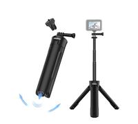 Ktankros 40,5 cm Trípode para Palo Selfie, Trípode Emergente GoPro Listo para Usar, para dji Osmo Pocket 3, dji Osmo Action 5 Pro/4, Insta360 X5/X4, Accesorios/Soportes para GoPro y Trípode de Mesa