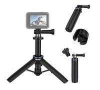 Ktankros Mini Trípode para Palo Selfie de 31 cm, Trípode para GoPro, Palo Selfie Portátil, Compatible con dji Osmo Pocket 3, GoPro Hero 13/12/11, dji Osmo Action, Insta360