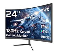 KTC 24 Inch 1500R Curved Gaming Monitor 165Hz 1ms FHD 1080p VA Tilt Adaptive Sync HDR 110% sRGB DP/HDMI,VESA for Gaming Home Office Business PS5 PC Monitors