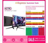 KTC Monitor Gaming Curvo de 27 Pulgadas, 180Hz, 2K QHD 2560 x 1440p, 1ms, VA 1500R Sin Marco, FreeSync & G-Sync, 16:9, 120% sRGB, Pantalla de reducción de luz Azul, DP 180Hz, HDMI 144Hz, H27S17