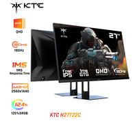 KTC-Monitor de juegos H27T22 versión mejorada, pantalla de 27 pulgadas, 2560x1440, QHD, 16:9, ELED, H27T22C