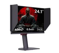 KTC Monitor Gaming 24,1 Pulgadas 400Hz, Panel TN Rápido, Tiempo de Respuesta de 1ms, Contraste 1000:1, Soporte Ajustable, Puertos HDMI y DP Dobles, Pantalla antirreflejo, Gancho Integrado