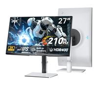 KTC Monitor para juegos de 27 pulgadas | 2K@200Hz (OC 210Hz) | Altavoces incorporados | Panel IPS rápido | Tiempo de respuesta de 1 ms (MPRT) | Brillo de 450 cd/㎡, HDR400 | Sincronización adaptativa |