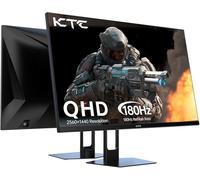 KTC Monitor para juegos de 27 pulgadas QHD (2560×1440p), 200Hz hasta 210Hz, 1MS, IPS rápido, 131% sRGB, 2X DP y 2X HDMI, HDR 10, VESA, altavoces, monitor FreeSync 2K H27T22C-3