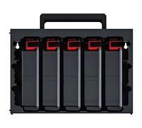 KTC30256B-S411 Juego de contenedores negro TAGERCASE 415mm 290mm 295mm KISTEN...