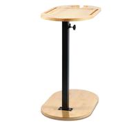 KTCINA Mueble Auxiliar Ajustable y Giratorio 360°, Soporte para Teléfono Móvil, Mesa Auxiliar Ajustable para Cama, Sofá o Exterior