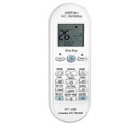 KTE08 Mando a Distancia Universal para Aire Acondicionado A/A 6000 Códigos Compatible con Panasonic Samsung Sanyo Toshiba Sharp Hitachi