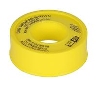KTEC12X5PTFET-GAS | KTEC PTFE TAPE BS6920 (SUITABLE FOR GAS), 12MMX5MX0.2MM THICKNESS IN YL PLASTIC SPOOL (PACK OF 10)