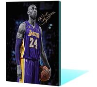 KTGEDH Cuadro impreso en lienzo All Star Game NBA Kobe Bryant 24 Gran jugador de baloncesto Obra de arte Kobe Retrato Lienzo Pintura Póster Arte de pared para decoración del hogar Sin marco,30×40cm