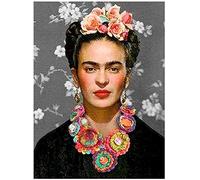 KTGEDH Frida Kahlo Mexican Wall Art Decor Poster Obra de arte Mujeres Autorretrato Lienzo Impresiones Arte Decoración del hogar Frida Kahlo Lienzo Pintura Cuadro, sin marco,70 x 90 cm