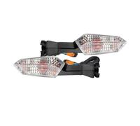 KTGVTPBHBW indicadores dirección Para KAWASAKI NINJA 250 300 400 650 1000 ZX-6R Z1000SX 12V Luces Intermitentes Para Motocicleta Lámpara Indicador De Luz Intermitente Trasero(2pcs Clear)