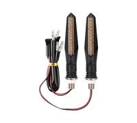 KTGVTPBHBW indicadores dirección Universal Para Motocicleta Indicador Intermitente 12V Luces Traseras Accesorios Lámpara Luz De Señal Giro(Flowing Yellow)