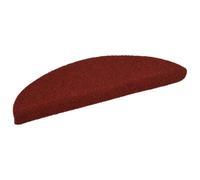 KTHLBRH Alfombrillas autoadhesivas para escalones, 15 unidades, 56 x 17 x 3 cm, color rojo burdeos