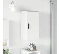 KTHLBRH Armario de Almacenamiento para Baño Moderno con Puertas de Bisagras y Estantes Funcionales - Mueble de Vanidad de Madera Elaborada para Organización de Toallas y Productos