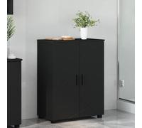 KTHLBRH Armario de Baño Independiente con Estantes Rectangular y Acabado Suave para Almacenamiento Moderno | Mueble de Madera Resistente con Puertas de Bisagras y Patas de Bola