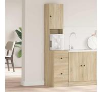 KTHLBRH Armario de Cocina Moderno con Almacenamiento Inteligente y Estructura Rectangular de Madera de Ingeniería Resistente para Organización Esencial de Utensilios y Menaje