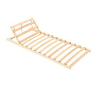 KTHLBRH Bed Frame - Cama juvenil con somier de láminas con 13 láminas, cabecero ajustable de 90 x 200 cm