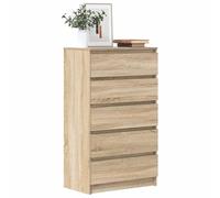KTHLBRH Cómoda de 5 Cajones de Madera Contraplacada con Amplio Almacenaje y Superficie Resistente para Organizar y Decorar tu Hogar