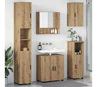 KTHLBRH Conjunto de Muebles de Baño Moderno con Gabinetes de Espejo Montados en Pared, Puertas Lisas y Tiradores de Metal, Almacenamiento Funcional y Estilo