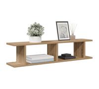 KTHLBRH Estantería de Pared Flotante Multiusos con Estructura de Madera de Ingeniería, Estable y Resistente a la Humedad, Ideal para Salón, Despacho o Estudio, Fácil