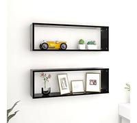 KTHLBRH Estantería de Pared Moderna con Diseño de Cubo, Estantes Flotantes Sólidos y Duraderos para Organizar Libros, CDs, Flores y Decoración del Hogar