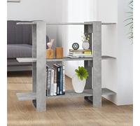 KTHLBRH Estantería Librería Móvil con Diseño Elegante y Clásico, Amplio Espacio de Almacenamiento para Libros, Revistas, DVD y Dispositivos Multimedia, Estante