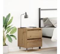 KTHLBRH Mesita de noche Artisan Roble Bedside Table para Habitación Salón 40 x 35 x 50 cm Madera