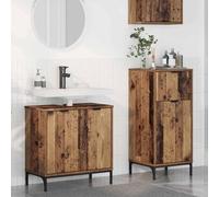 KTHLBRH Mueble de Baño de Madera Elaborada con Amplio Almacenamiento y Cajones, Armario Moderno para Organización, Fácil Montaje y Limpieza, Ideal para Espacios Pequeños y Grandes,