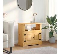 KTHLBRH Mueble de TV estilo México pino macizo Corona TV Mueble Mueble TV Mesa Consola con Cajones 80 x 43 x 78 cm