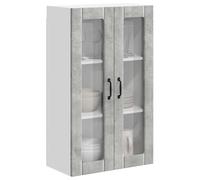 KTHLBRH Panel Lavavajillas Madera Ingenierizada 60x31x100 cm | Diseño moderno minimalista, estructura robusta, para interiores de cocina, color gris cemento
