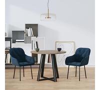 KTHLBRH Silla de Comedor con Tapizado de Terciopelo Suave y Estructura Robusta de Metal y Madera, Diseño Elegante para Cocina o Comedor, Soporta hasta 110 kg