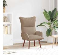 KTHLBRH Silla Relax Capuchino Sillón Moderno de Cuero Sintético para Sala y Habitación, Cómodo y Estable 69 x 74 x 93 cm Cuero sintético