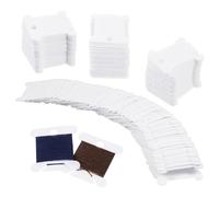 KTHZI 200 bobinas de hilo dental de plástico para punto de cruz, almacenamiento de hilo para manualidades, costura, organizador de algodón