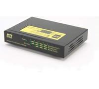 Kti Networks KSD-541-Hp No Gestionado Fast Ethernet (10/100) Energía sobre Ethernet (PoE) Negro, Amarillo Conmutador de Red - Conmutadores de Red