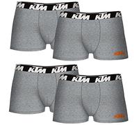 KTM 2XL - Set de 4 Calzoncillos bóxer Gris Claro