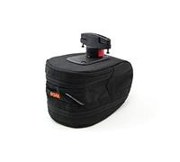 KTM Europa - Bolsa para sillín con Adaptador Klickfix, Talla S, M, L, Negro (Negro) - 4822203