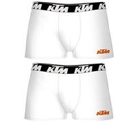 KTM L - Set de 2 Calzoncillos bóxer Blanco
