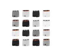 KTM Pack Sorprise Boxer Hombre Algodón, Juego de 6 Calzoncillos seleccionados aleatoriamente, Negro , M