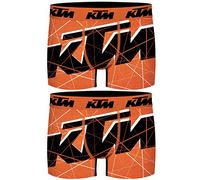 KTM PK1606-Z Talla XXL: Set 2 Boxer Microfibra (92% poliéster-8% Elastano) -Multicolor, Pack De 02 Pk1606, Hombre