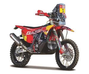 KTM RX450F TEAM RED BULL GASGAS RACING N 1 Rally DAKAR 2023 SAM SUNDERLAND RED YELLOW