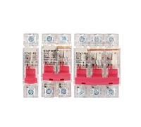 KTMBOHU DZ47-63 Disyuntor Pequeño Transparente Interruptor Pequeño Disyuntor Interruptor De Protección contra Fugas(3P 40-63A)