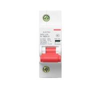 KTMBOHU Interruptor Eléctrico Doméstico Microdisyuntor DZ47-125 100A 125A Tipo D De Alta Corriente Pequeño Disyuntor(DZ47-125 4P li(C) 100A)