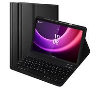 KTOITION Funda con teclado para Lenovo Tab P11 (2ª generación) de 11,5 pulgadas TB350FU/TB350XU - Funda con teclado para Lenovo Tab P11 2ª Gen - Negro