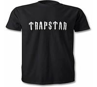 KTOPMC Trapstar T Tshirts Camisetas y Tops London Mens Grime Unisex Logo Men's Short Sleeve Top Pullover 100% Cotton T Tshirts Camisetas y Tops Black(Large)