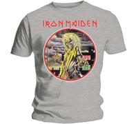 KTOPMC Vintage Killers Album T-Tshirts Camisetas y Tops-Heather Grey(Medium)