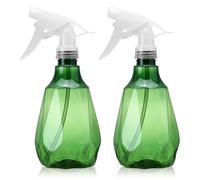 KTPCN 2 uds 500 ml de botellas de aspersión de agua, botellas pulverizadoras de niebla fina vacías para limpieza, jardinería, cocina, rociador para plantas de cabello, botellas señor, con boquillas
