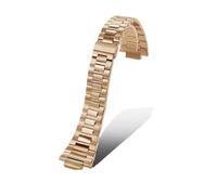 KTRSAVSSA Compatible con reloj Patek Philippe Nautilus, correa de acero 5711/5712/5980, inoxidable en relieve, cadena for hombre(Rose Gold)