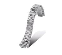 KTRSAVSSA Compatible con reloj Patek Philippe Nautilus, correa de acero 5711/5712/5980, inoxidable en relieve, cadena for hombre(Silver)