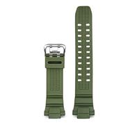 KTRSAVSSA Correa de silicona compatible con Casio G-Shock GW-3500B, GW-3000B, GW-2000, G-1200B y G-1250B, accesorios for relojes, pulsera deportiva for hombre.(Army green)