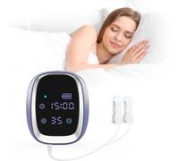 KTS Dispositivo de ayuda para dormir con clips para los oídos, CES Microelectrónico para sueño profundo, microcorriente portátil para aliviar la ansiedad y el insomnio